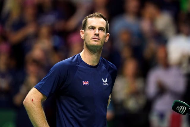 Andy Murray został wykluczony z meczu Pucharu Wielkiej Brytanii z Serbią (MArtin Rickett/PA)
